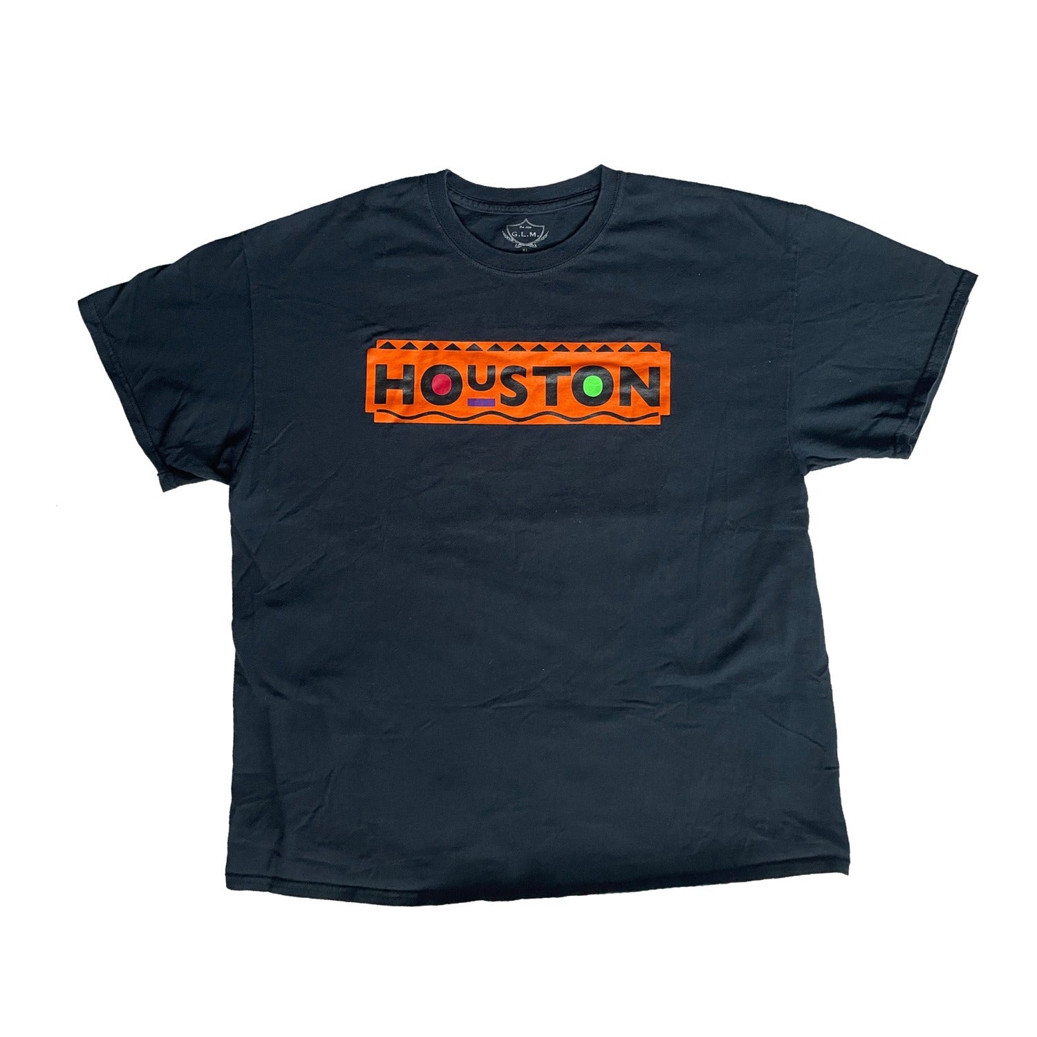 HOUSTON TEXAS VINTAGE SPORTS SCRIPT CLASSIC STYLE Long Sleeve T-Shirt