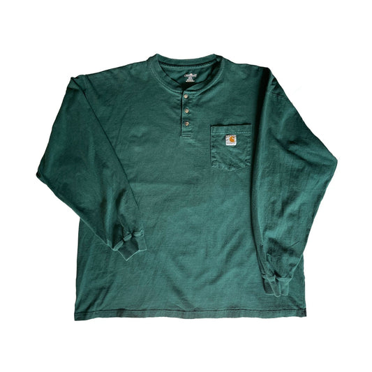 Carhartt Heavyweight Long Sleeve Pocket Henley