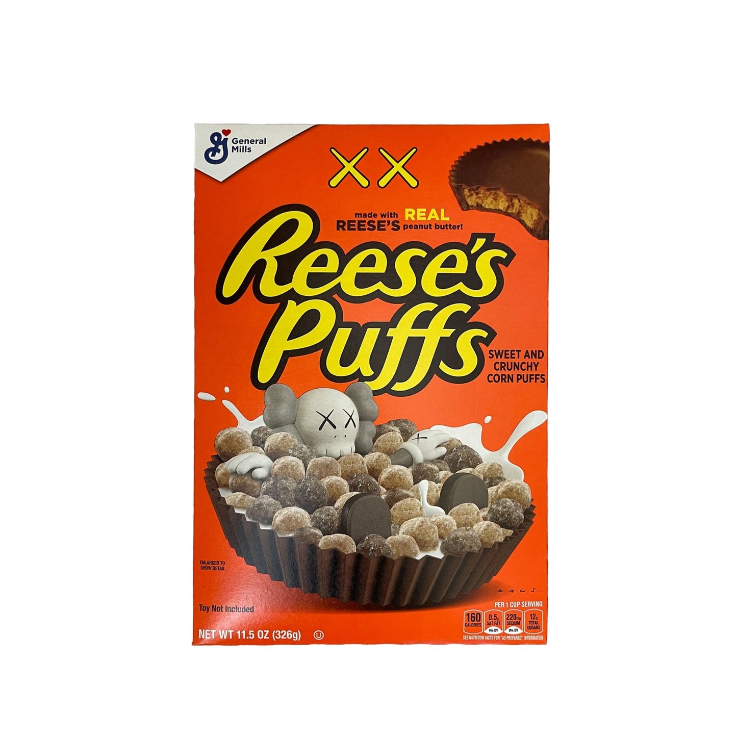 KAWS Reese's Puffs Cereal