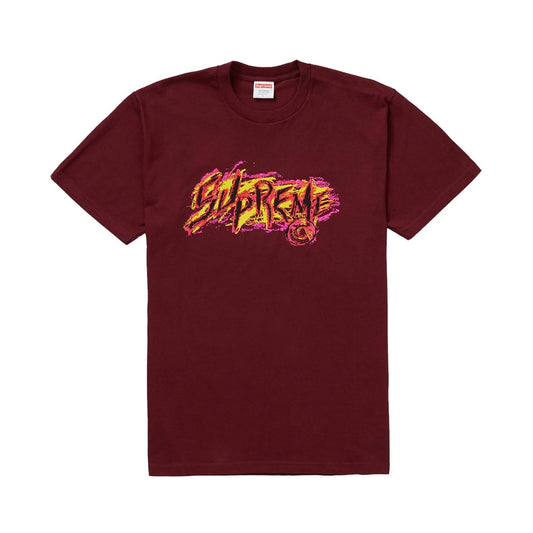 Supreme Scratch T-Shirt Burgundy